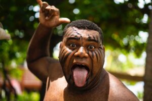 A young man from Fiji